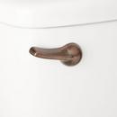 Signature Hardware Oil Rubbed Bronze Conventional Front Mount Flush Lever 