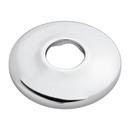 1/2 in. Stainless Steel Shallow Box Escutcheon in Chrome