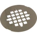4-1/4 in. Snap-In Shower Drain Strainer in Polished Nickel