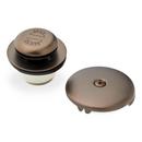 Signature Hardware Oil Rubbed Bronze Brass Toe-Tap Drain 