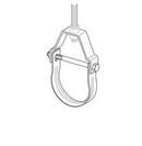 1 in. Domestic Copper Adjustable Long Drop Clevis Hanger