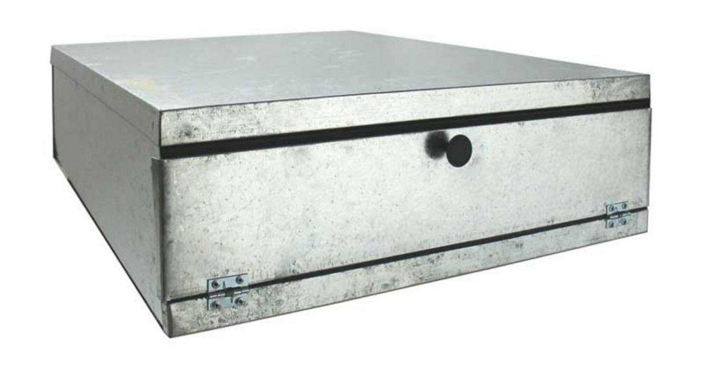 McDaniel Metals 25-1/2 in. Horizontal Filter Housing 