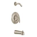 Moen Brushed Nickel Single Handle Bathtub & Shower Faucet (Trim Only) 