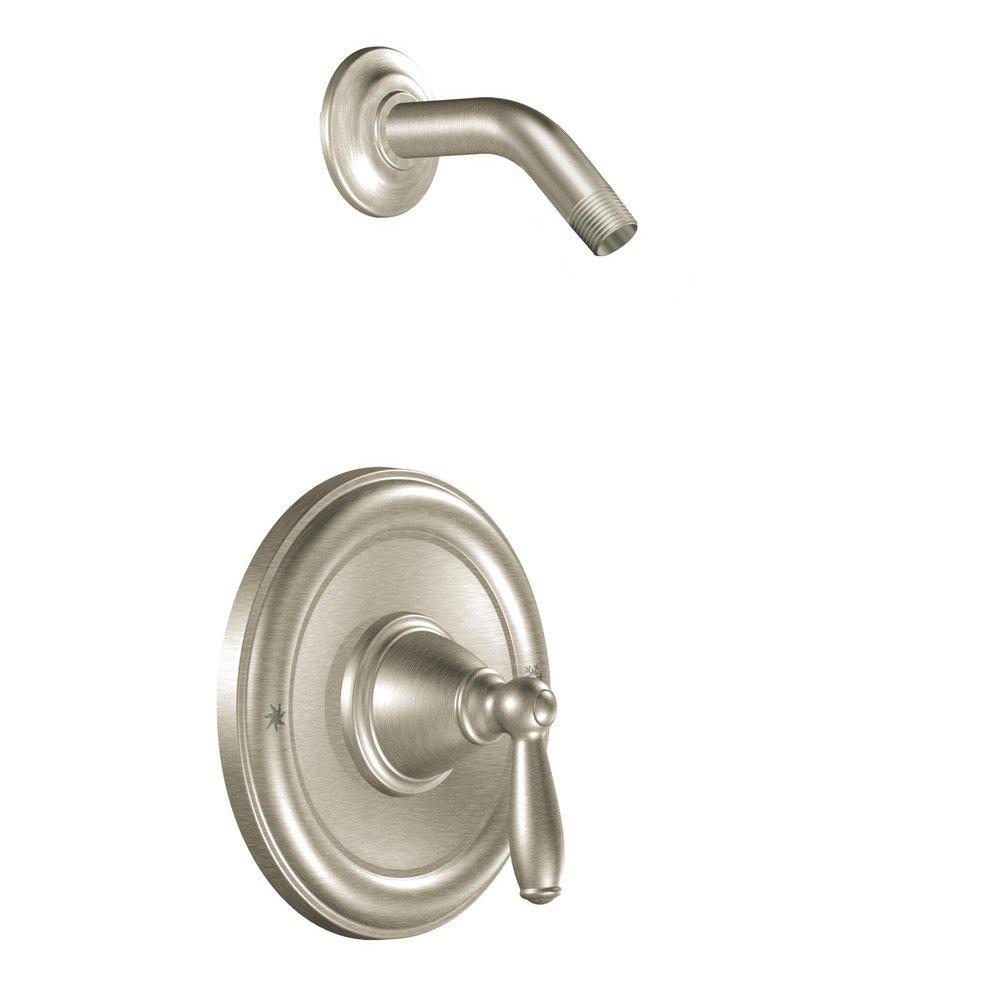 Moen Brushed Nickel Single Handle Shower Faucet 