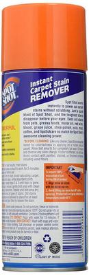 Spot Shot Clear Professional Instant Carpet Stain Remover 