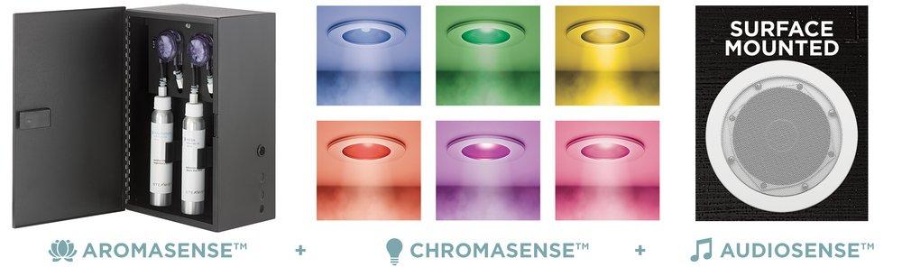 Steamist White TSMU Control Module Light Kit 