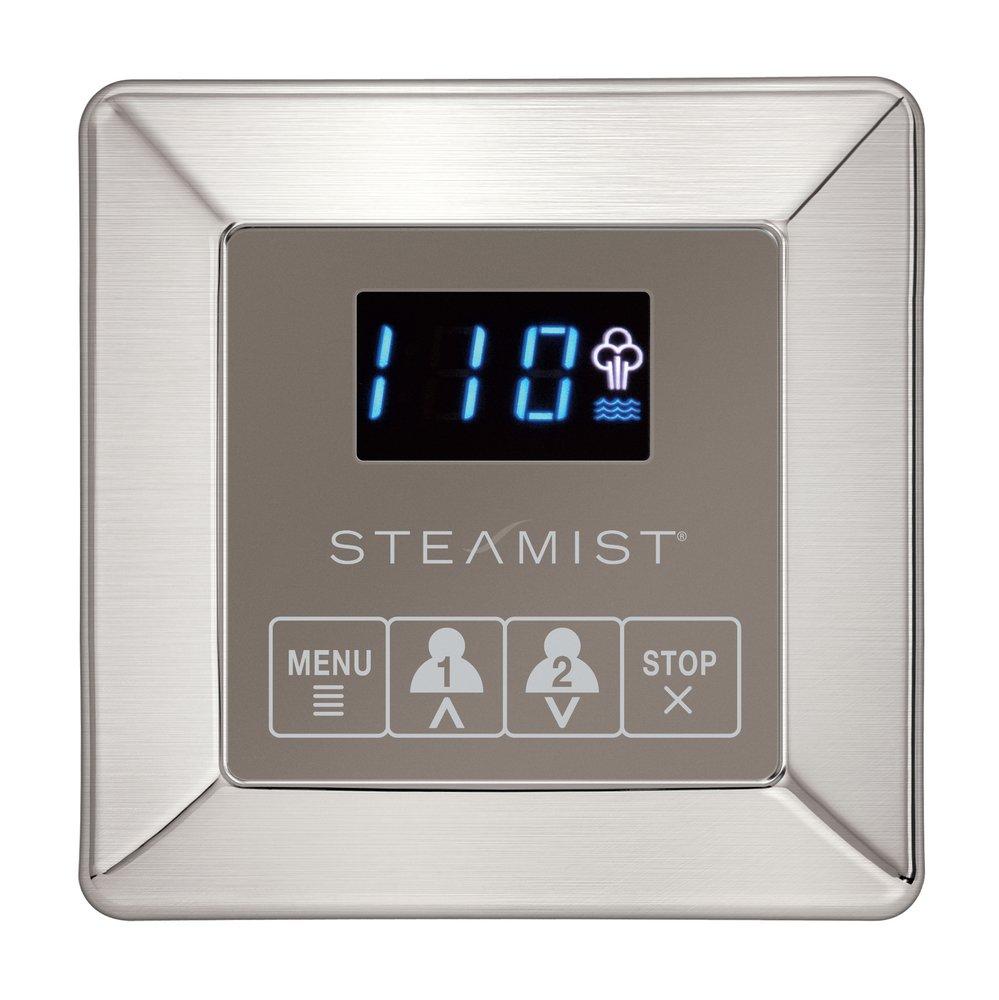 Steamist Brushed Nickel Steam Bath Control 