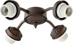 13 W 4-Light Medium Ceiling Fan Light Kit in Oil Rubbed Bronze