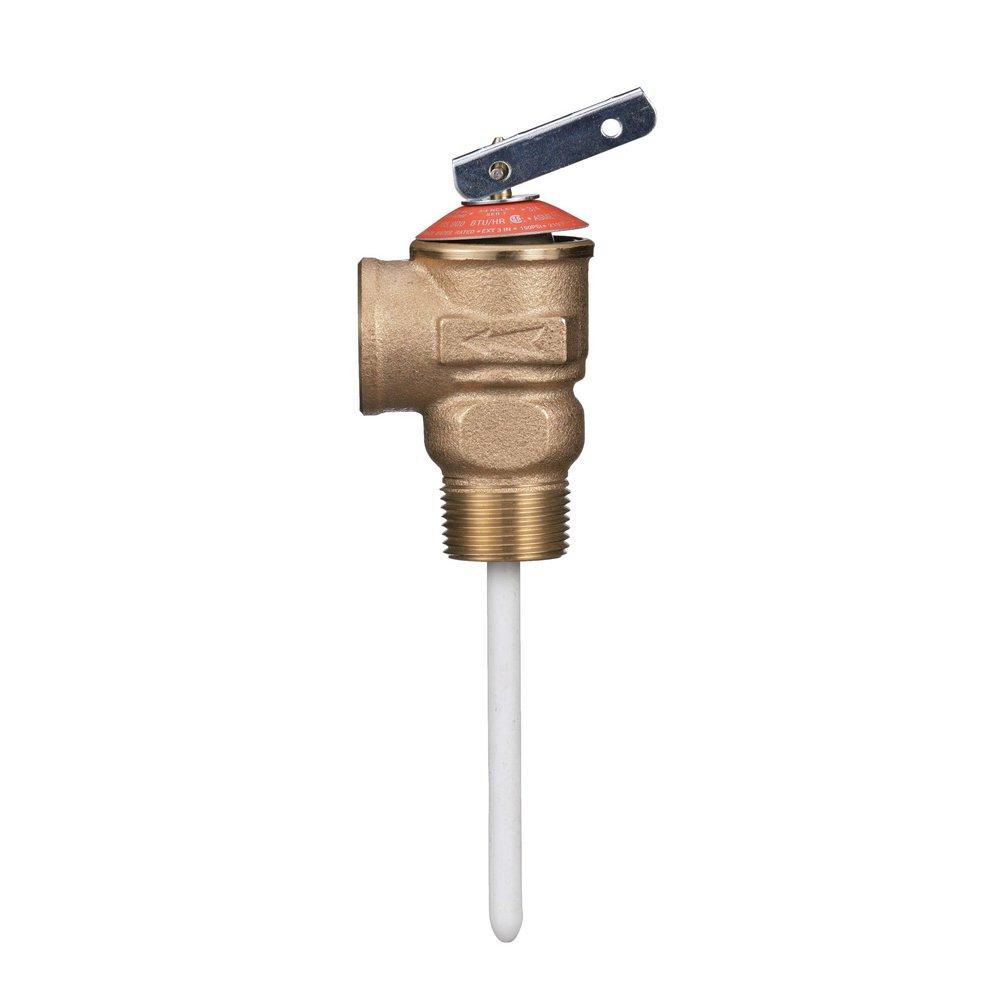 Zurn Wilkins Cast Bronze Cast Brass and Bronze and Stainless Steel and Silicone MNPT x FNPT 150# 210 Relief Valve 