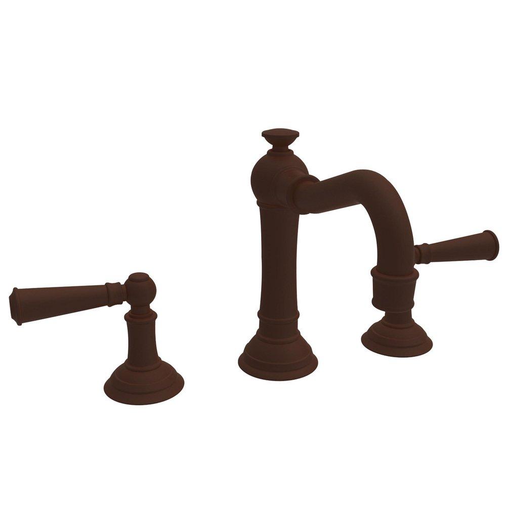 Newport Brass Oil Rubbed Bronze - Hand Relieved Two Handle Widespread Bathroom Sink Faucet 