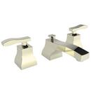 Widespread Bathroom Sink Faucet with Double Lever Handle in French Gold - PVD