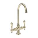 Newport Brass French Gold - PVD Two Lever Handle Bar Faucet 