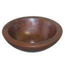 Native Trails Antique Copper Round Vessel Lavatory Sink 