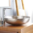 Native Trails Brushed Nickel Vessel Lavatory Sink 