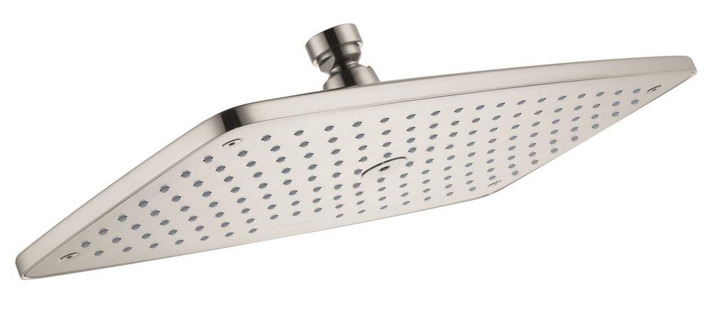 Hansgrohe Brushed Nickel Single Function RainAir Showerhead 