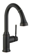 Hansgrohe Rubbed Bronze Single Handle Pull Down Kitchen Faucet 