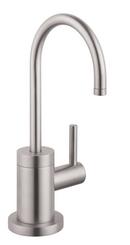 Hansgrohe Steel Optik Single Handle Lever Handle Water Filter Faucet 