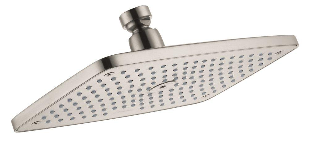 Hansgrohe Brushed Nickel Single Function RainAir Showerhead 
