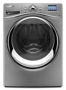 27 in. 4.3 cf 26-Cycle Front Load Washer in Lunar Silver