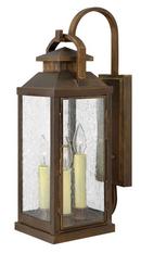 Hinkley Sienna 7 in. 60W 3-Light Candelabra E-12 Wall Lantern 