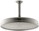 KOHLER Vibrant&reg; Brushed Nickel Single Function Rain Showerhead 