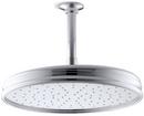 KOHLER Polished Chrome Single Function Rain Showerhead 