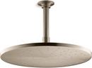 KOHLER Vibrant&reg; Brushed Bronze Single Rain Showerhead 