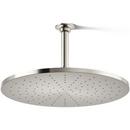 KOHLER Vibrant Polished Nickel Single Function Rain Showerhead 