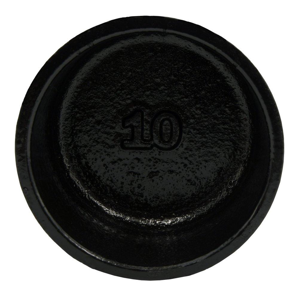 Black Spigot Cast Iron Blind Plug 