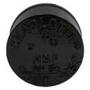 Black Spigot Cast Iron Blind Plug 