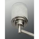 Progress Lighting Brushed Nickel 3 Light 100W Chandelier 