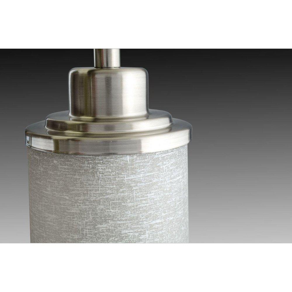 Progress Lighting Brushed Nickel 3 Light 100W Chandelier 