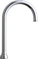 Chicago Faucets Polished Chrome 5-1/4 in. High-Arch Gooseneck Swing Spout 