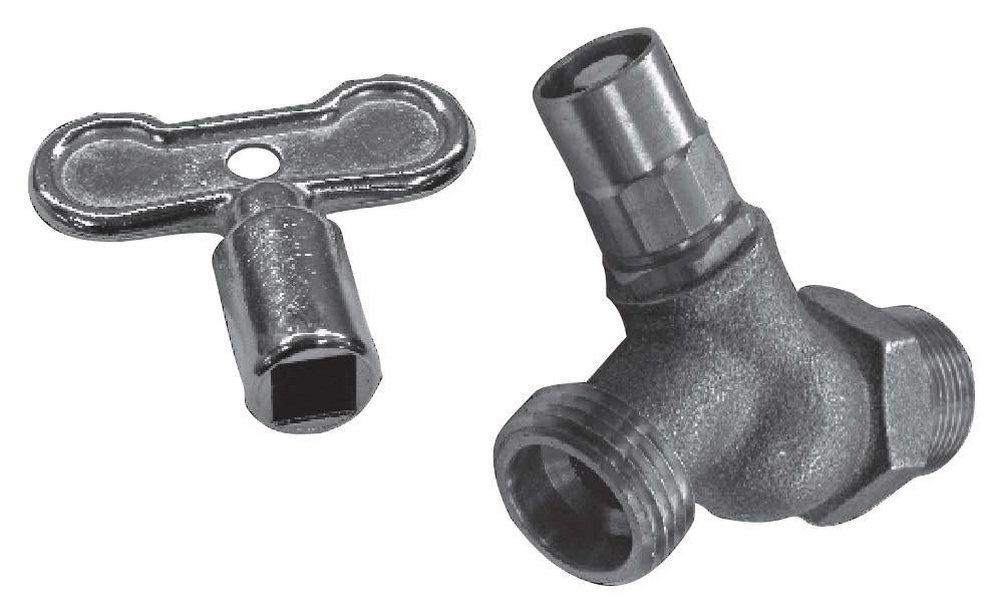 PROFLO&reg; Bronze MIP x Hose No Kink Loose Key Hose Bibb 