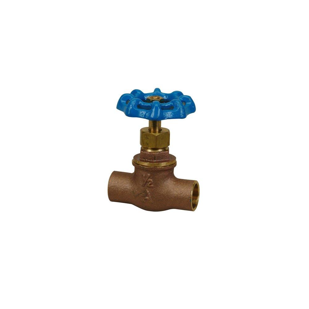 PROFLO&reg; Sweat Wheel Straight Supply Stop Valve 