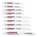 LENOX Reciprocating Saw Blade 9 Piece 