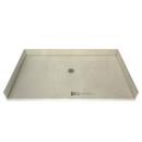 Tile Redi USA Polished Chrome 40 in. ADA Barrier Free Shower Base with Center Drain 