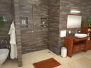 Tile Redi USA Polished Chrome 35 in. ADA Barrier Free Shower Base with Right Hand Drain 