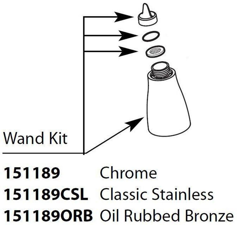 Moen Chrome Repair Wand Kit 