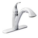 Single Handle Pull Out Kitchen Faucet in Chrome