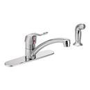 Moen Polished Chrome Single Handle Lever Deck Mount Service Faucet 