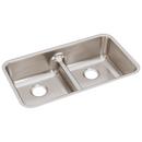 32-1/16 x 18-1/2 in. No Hole Stainless Steel Double Bowl Undermount Kitchen Sink in Lustrous Satin