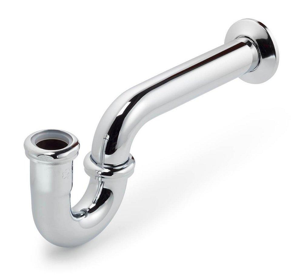 McGuire Manufacturing Chrome Plated Brass P-Trap 
