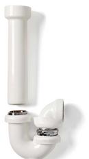McGuire Manufacturing Chrome Plated Cast Brass P-Trap Insulation Kit 