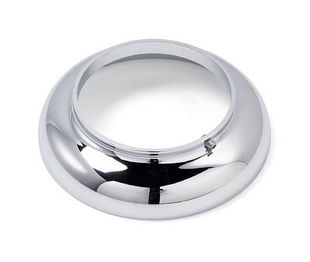 McGuire Manufacturing Chrome Plated 2 IPS Chrome CB Set Screw Escutcheon 