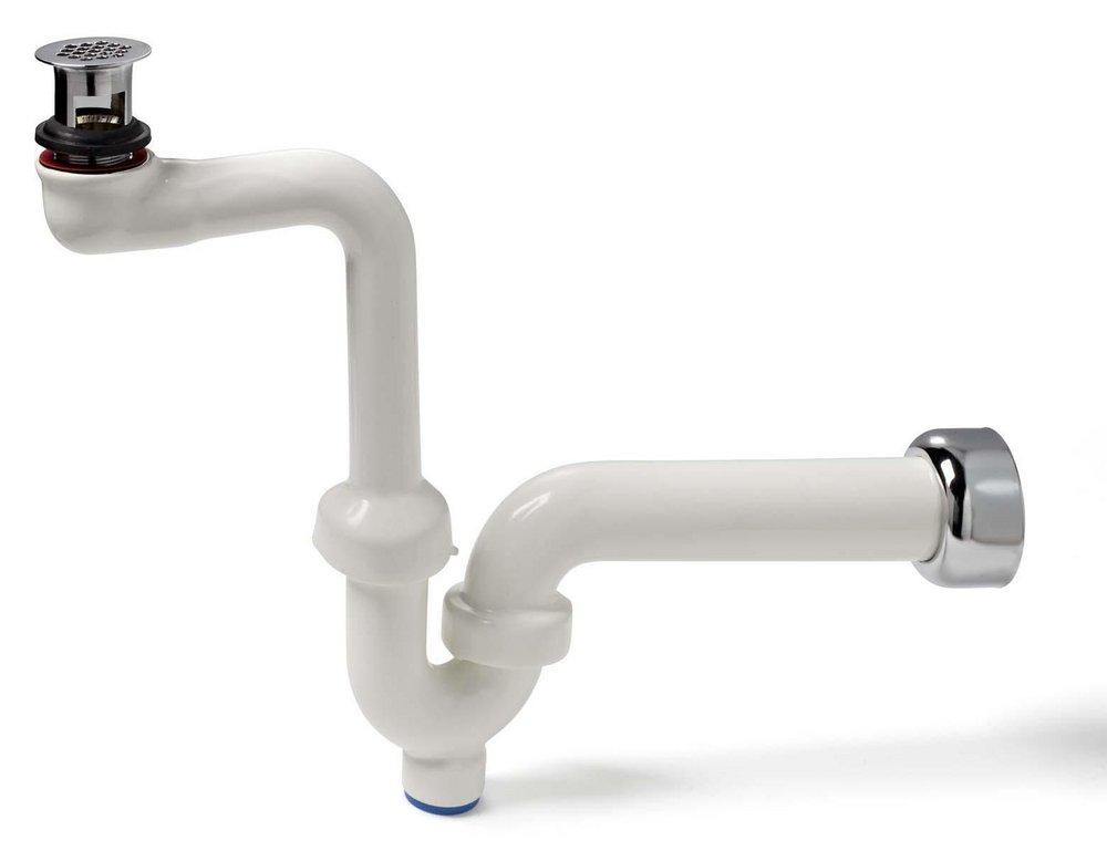 McGuire Manufacturing Polished Chrome P-trap with Lavatory Offset Assembly in Polished Chrome 