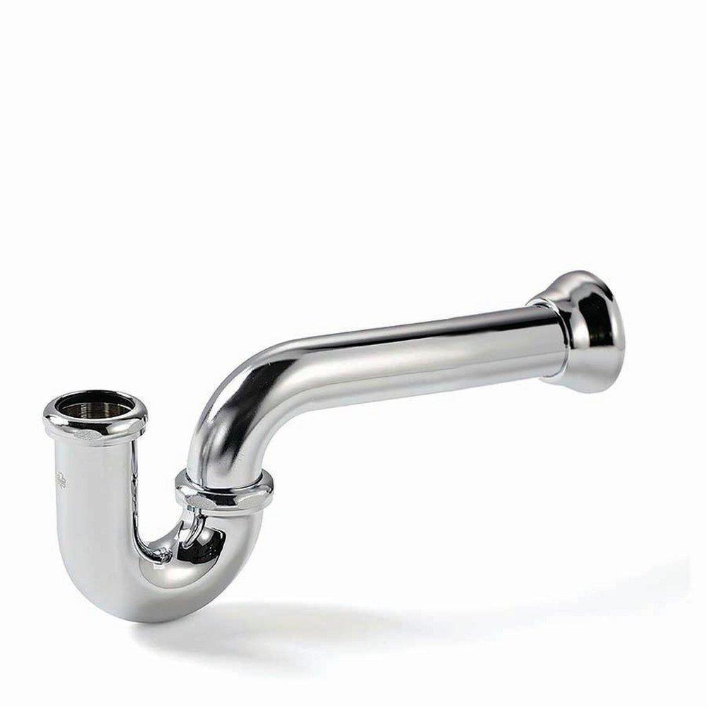 McGuire Manufacturing Chrome Plated Cast Brass P-Trap in Chrome Plated 