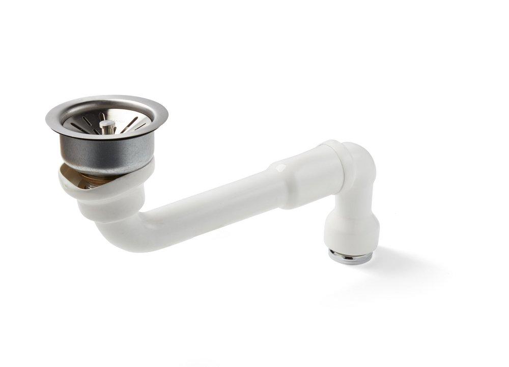 McGuire Manufacturing Chrome Plated Sink Basket Strainer 