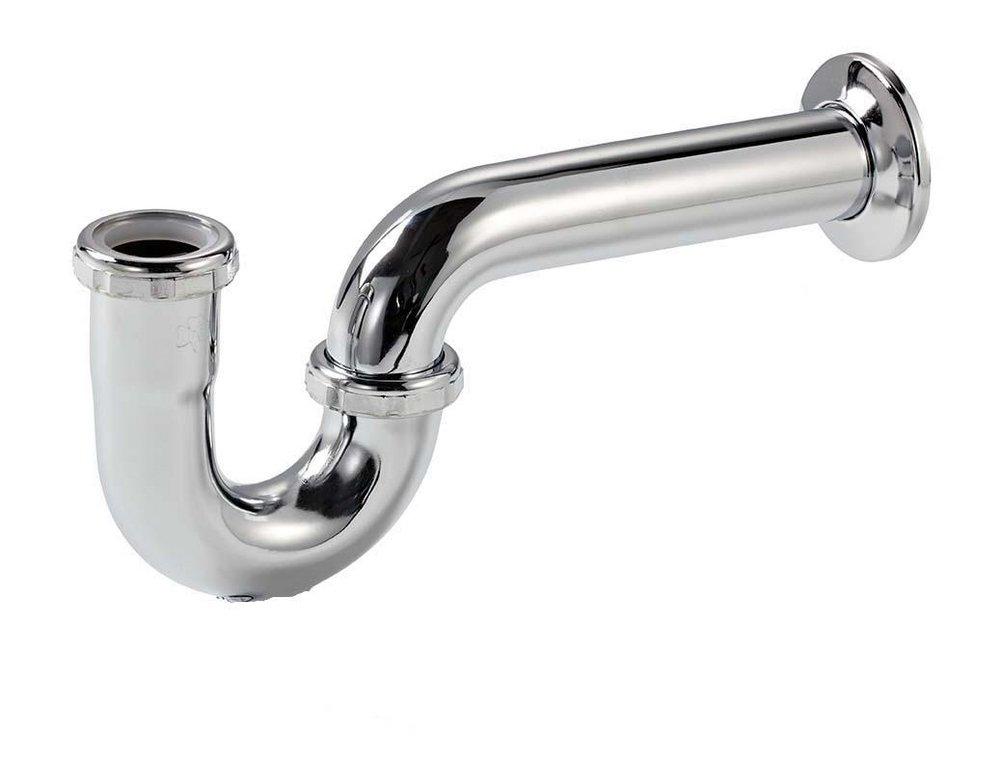 McGuire Manufacturing Chrome Plated Brass P-Trap 