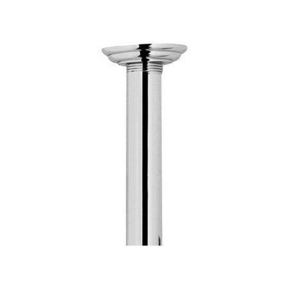 McGuire Manufacturing Polished Chrome Nipple with Escutcheon 